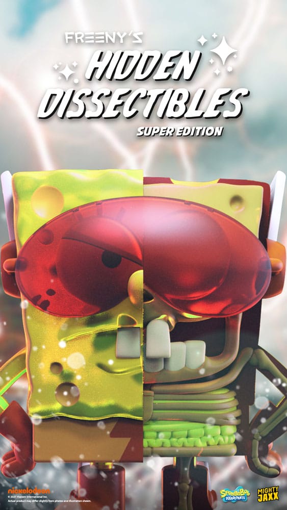 Spongebob Squarepants présentoir Blind Box Hidden Dissectibles Series 04 (Super ed.) (12)
