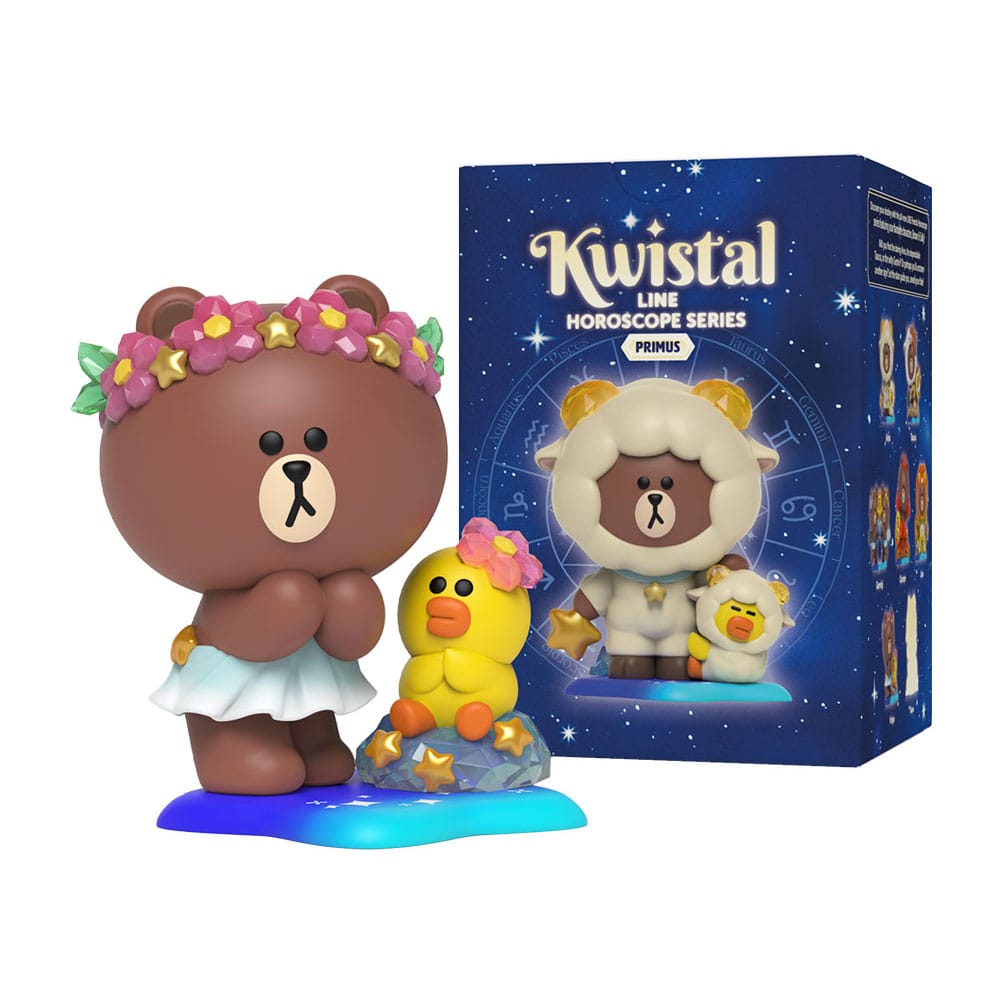 Line Friends Kwistal présentoir Blind Box Horoscope Series 1 (6)