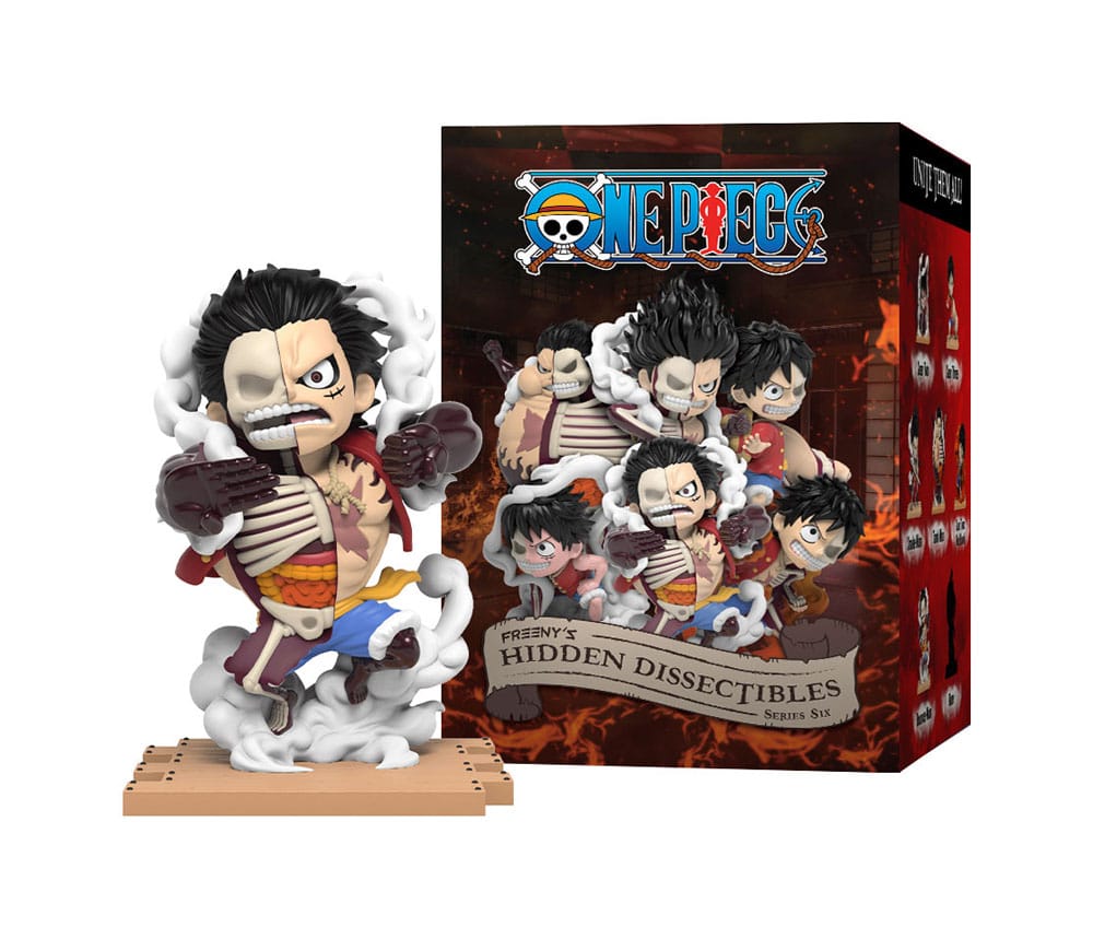 One Piece présentoir Blind Box Hidden Dissectibles Series 6 (Luffy Gear's) (6)