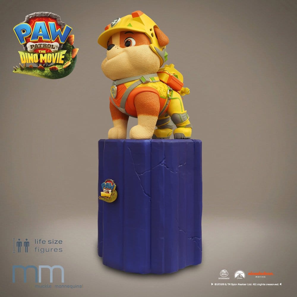 PAW Patrol statue 1/1 Rubble (sans socle) 167 cm
