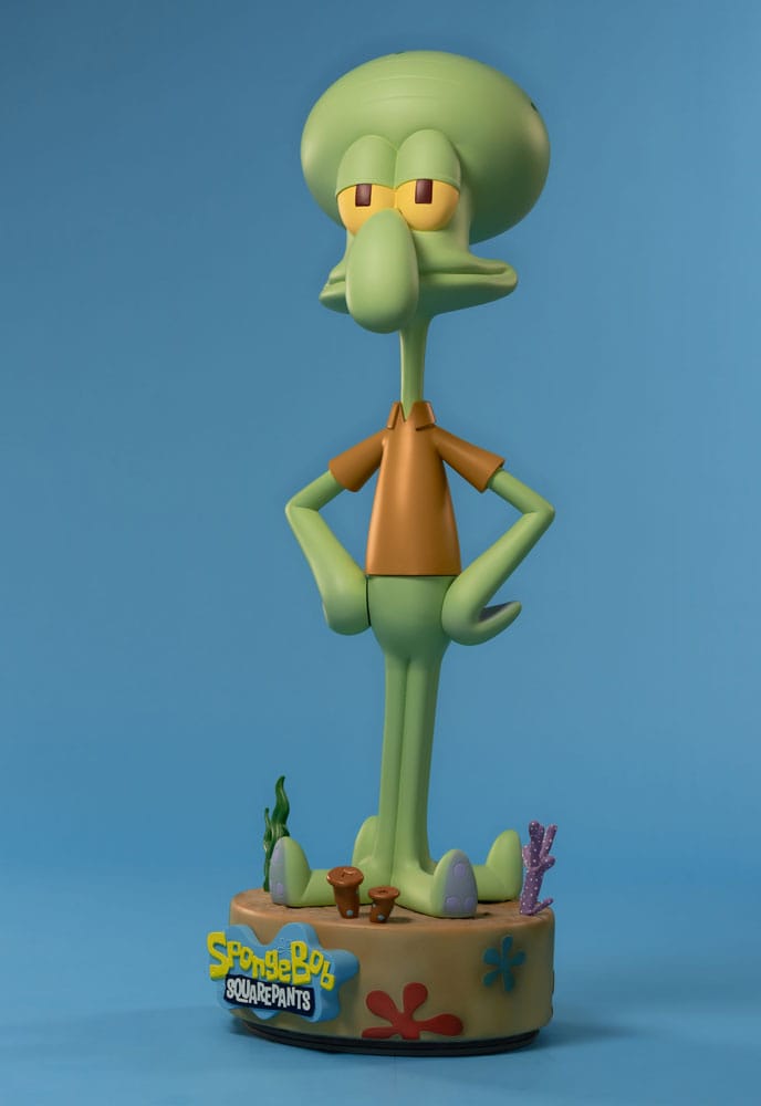 Bob l'éponge statue 1/1 Carlo Tentacule 130 cm