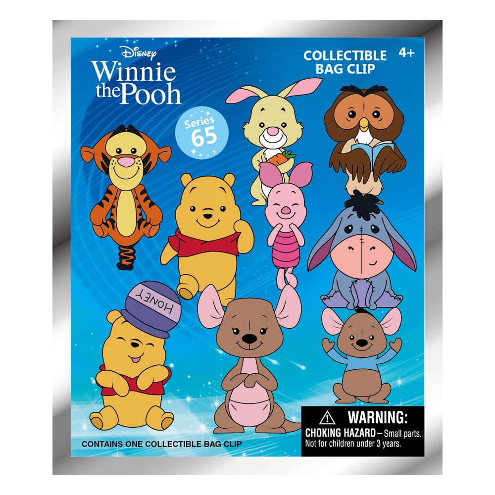 Winnie l'ourson 3D présentoir porte-clés sac à dos Series 2 (24)