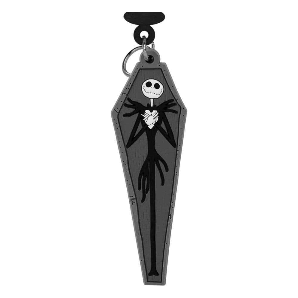 L'Étrange Noël de monsieur Jack porte-clés sac PVC à dos toucher doux