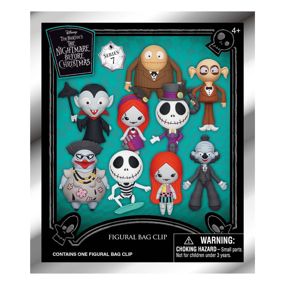 L´etrange Noël de Mr. Jack présentoir porte-clés sac à dos 3D Series 7 (24)