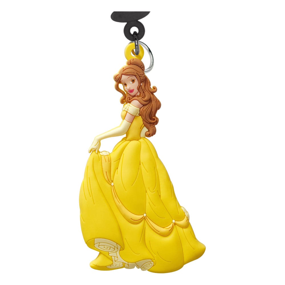Disney princesses porte-clés sac PVC à dos toucher doux Belle