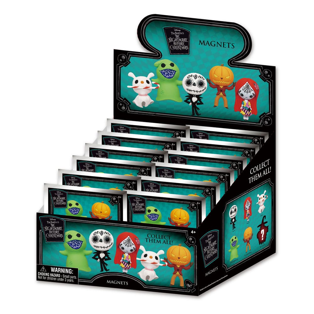 L'Étrange Noël de monsieur Jack pack aimants Series 2 Display (12)