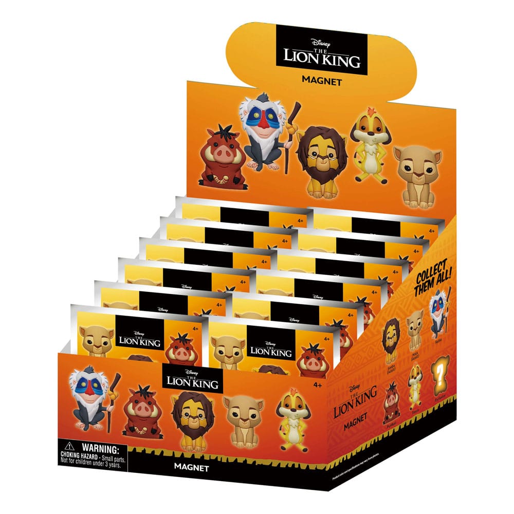 Le roi lion Blind pack aimants Series 1 Display (12)