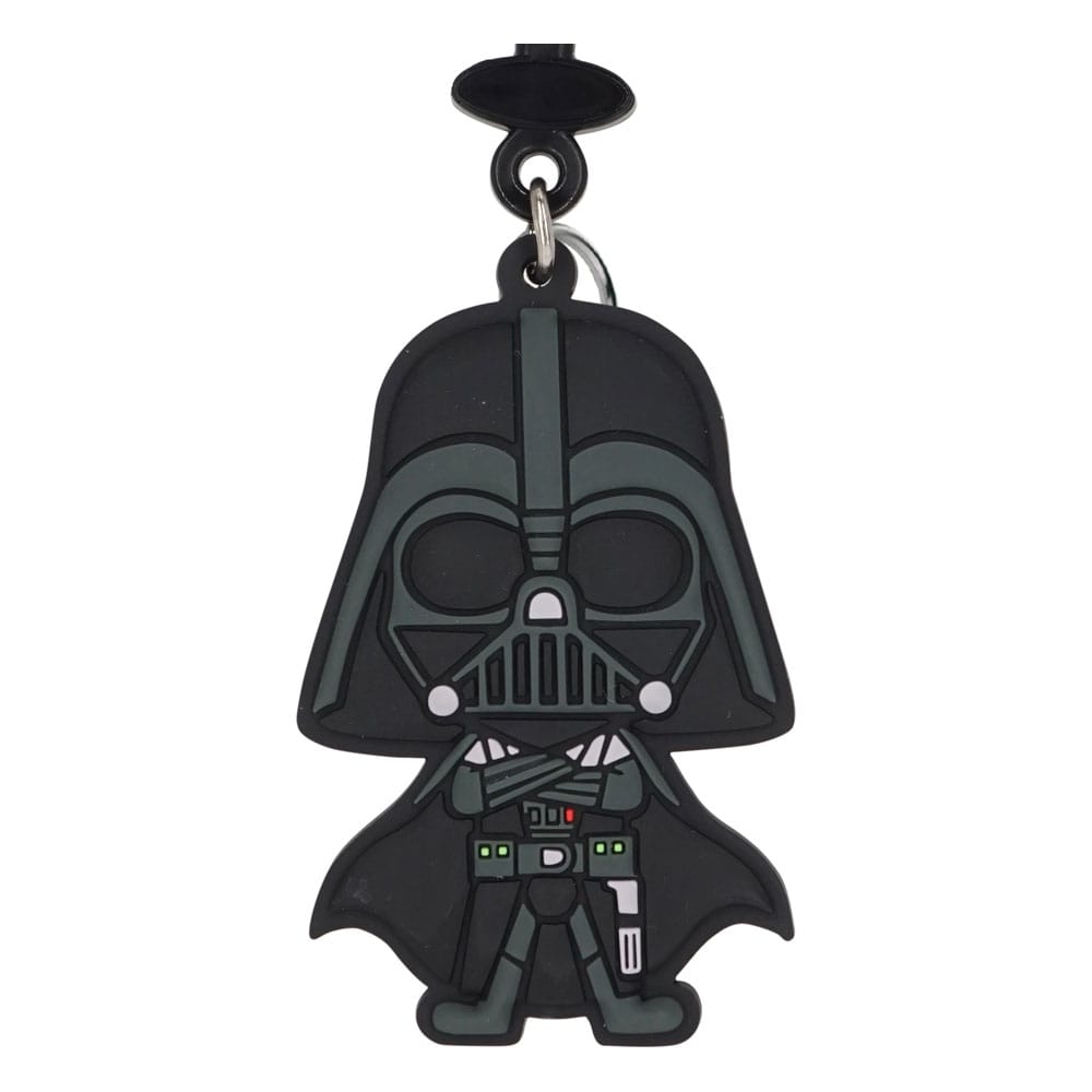 Star Wars porte-clés sac PVC à dos toucher doux Dark Vador