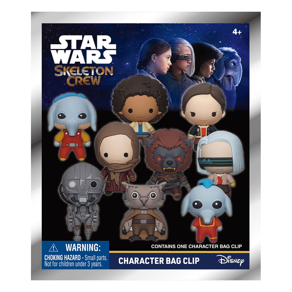Star Wars présentoir porte-clés sac à dos 3D Skeleton Crew (24)