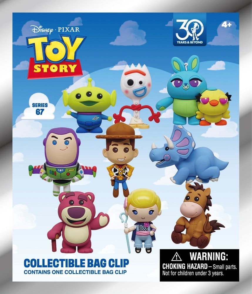 Toy Story présentoir porte-clés sac à dos 3D 30th Anniversary seriés 67 (24)
