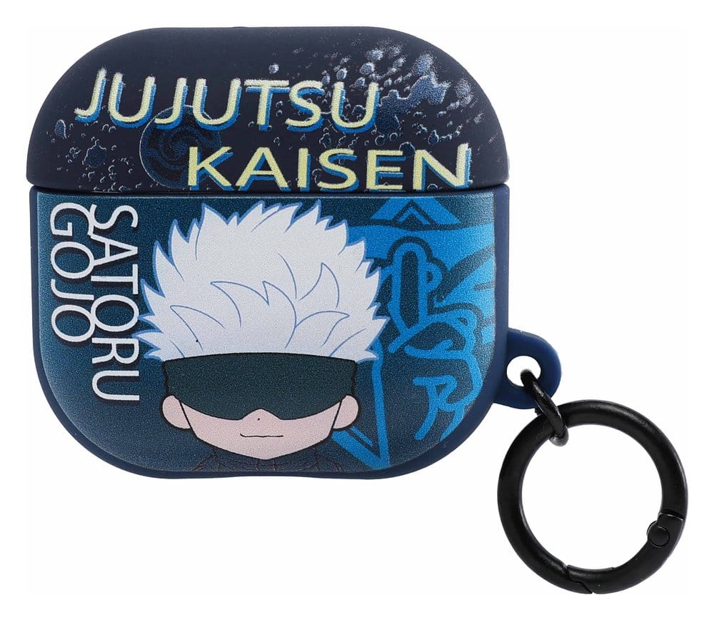 Jujutsu Kaisen porte-clés étui pour Airpods en mousse 3D Gojo Présentoir (12)