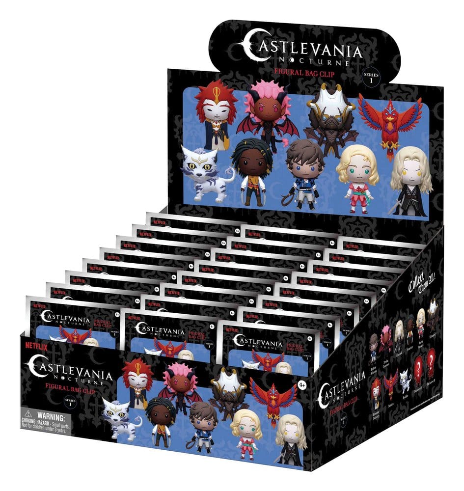 Castlevania Nocturne 3D présentoir porte-clés Serie 1 (24)