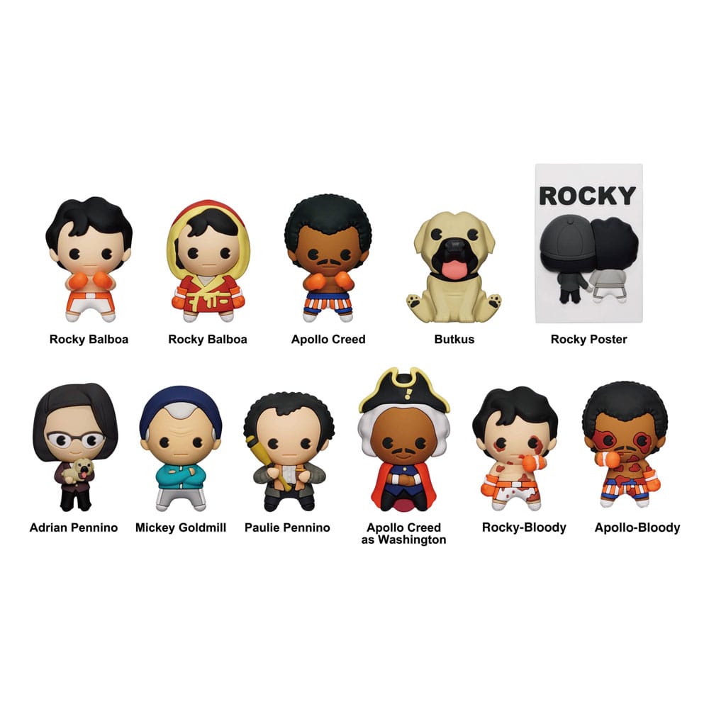 Rocky présentoir porte-clés sac à dos 3DSeries 1 (24)