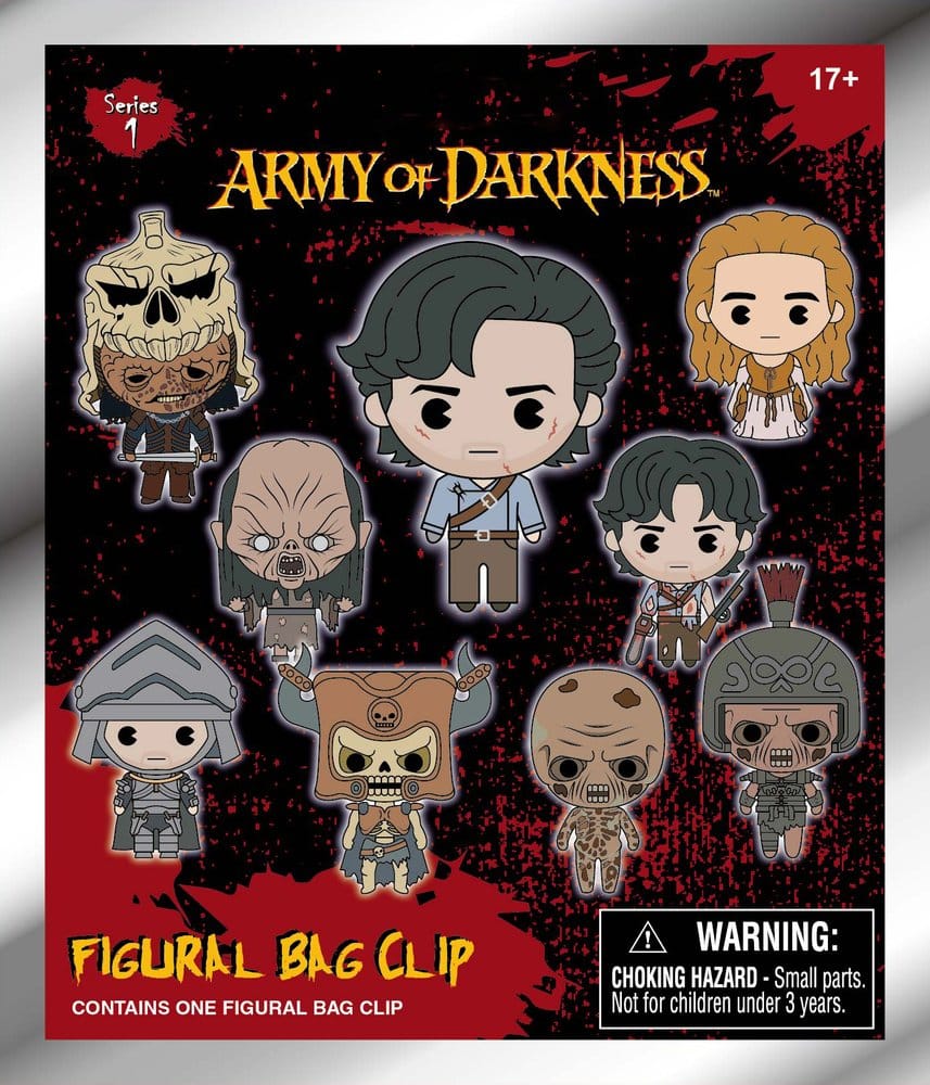 Army of Darkness 3D porte-clés en PVC série 1 Blind Bag Display (24)