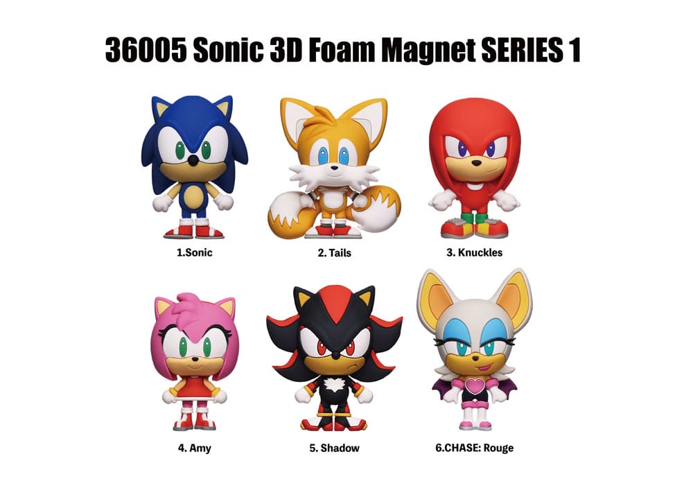 Sonic pack aimants Series 1 Display (12)