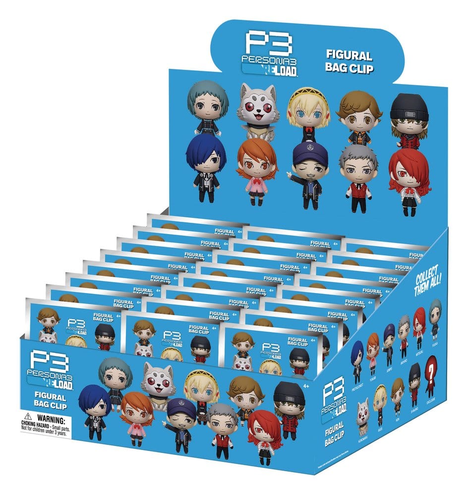 Persona 3 3D présentoir porte-clés Series 1 (24)