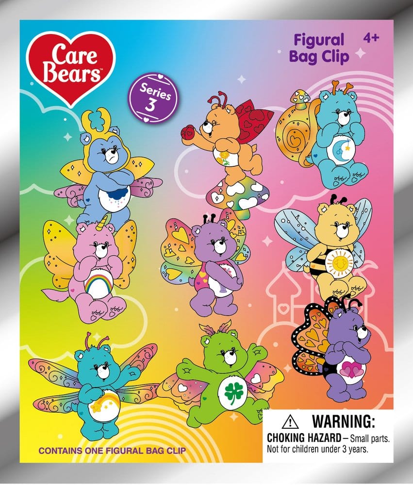Les Bisounours 3D porte-clés en PVC série 3 Blind Bag Display (24)