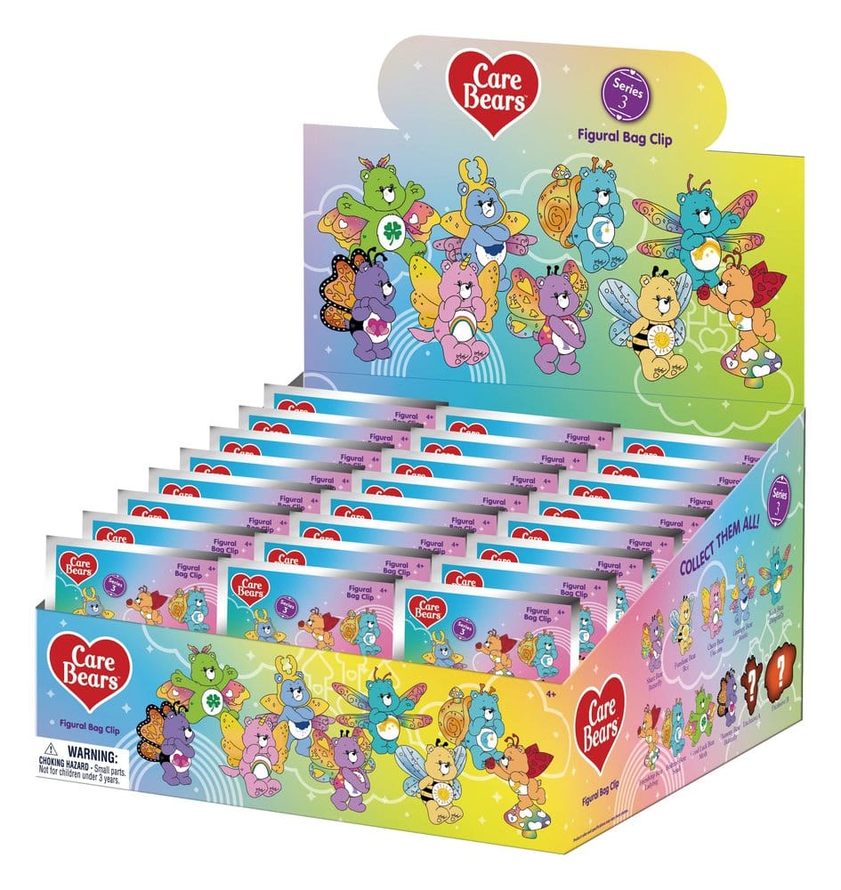 Les Bisounours 3D porte-clés en PVC série 3 Blind Bag Display (24)