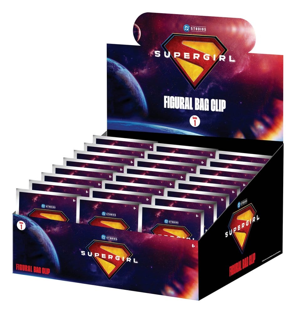 Supergirl 3D présentoir porte-clés Série 1 (24)