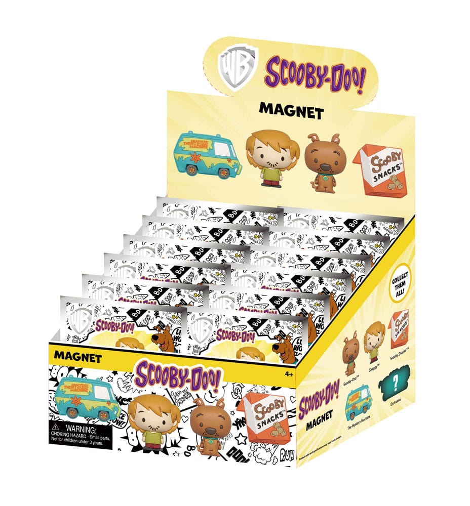 Scooby-Doo Blind pack aimants Series 1 Display (12)