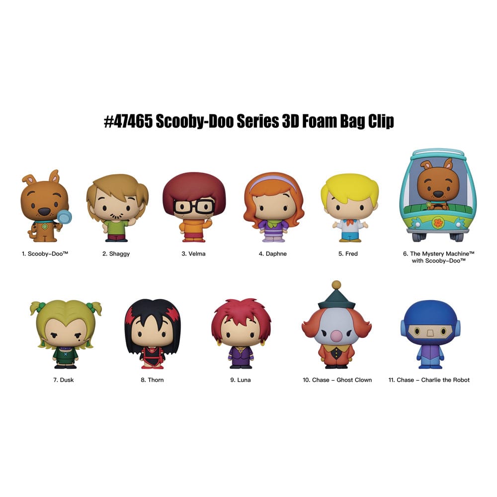 Scooby-Doo présentoir porte-clés sac à dos 3D Series 2 (24)