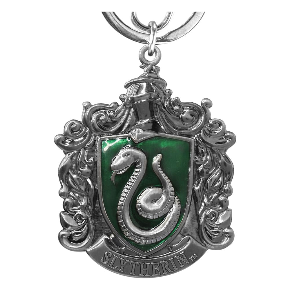 Harry Potter porte-clés étain Slytherin Crest