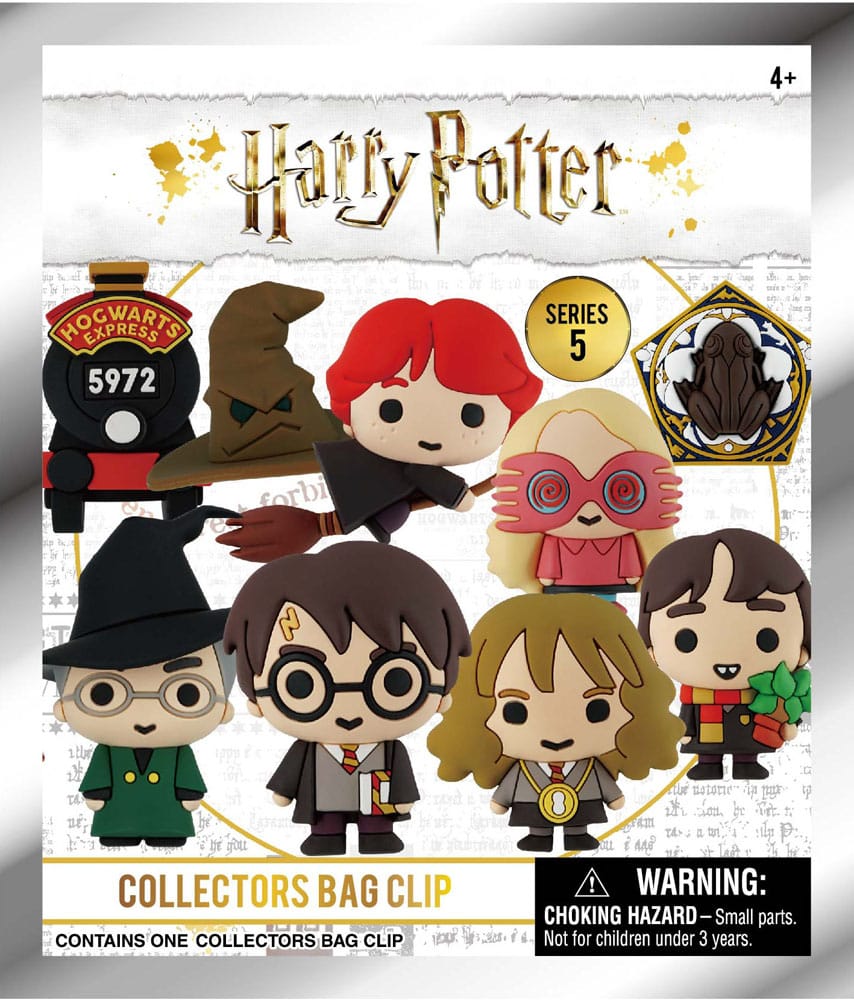 Harry Potter porte-clés sac à dos 3D Series 5 (24)