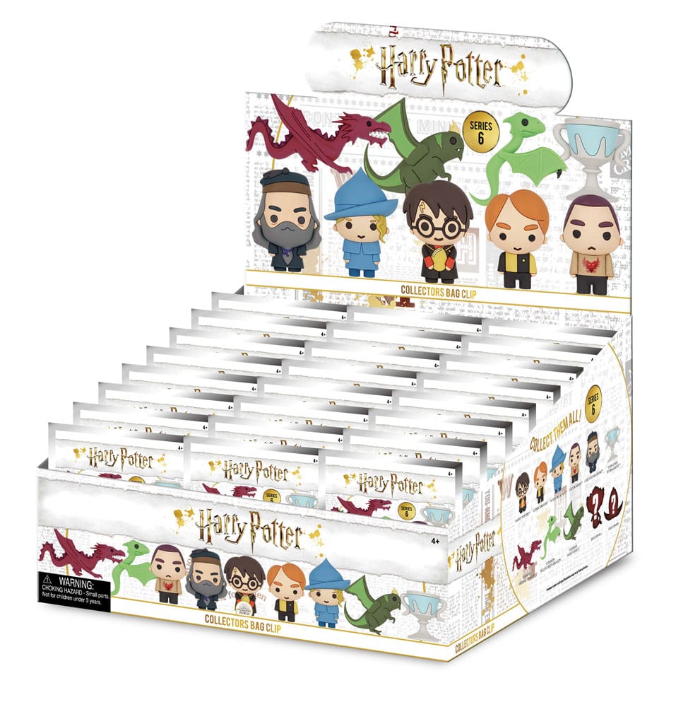 Harry Potter présentoir porte-clés sac à dos 3D seriés 6 (24)