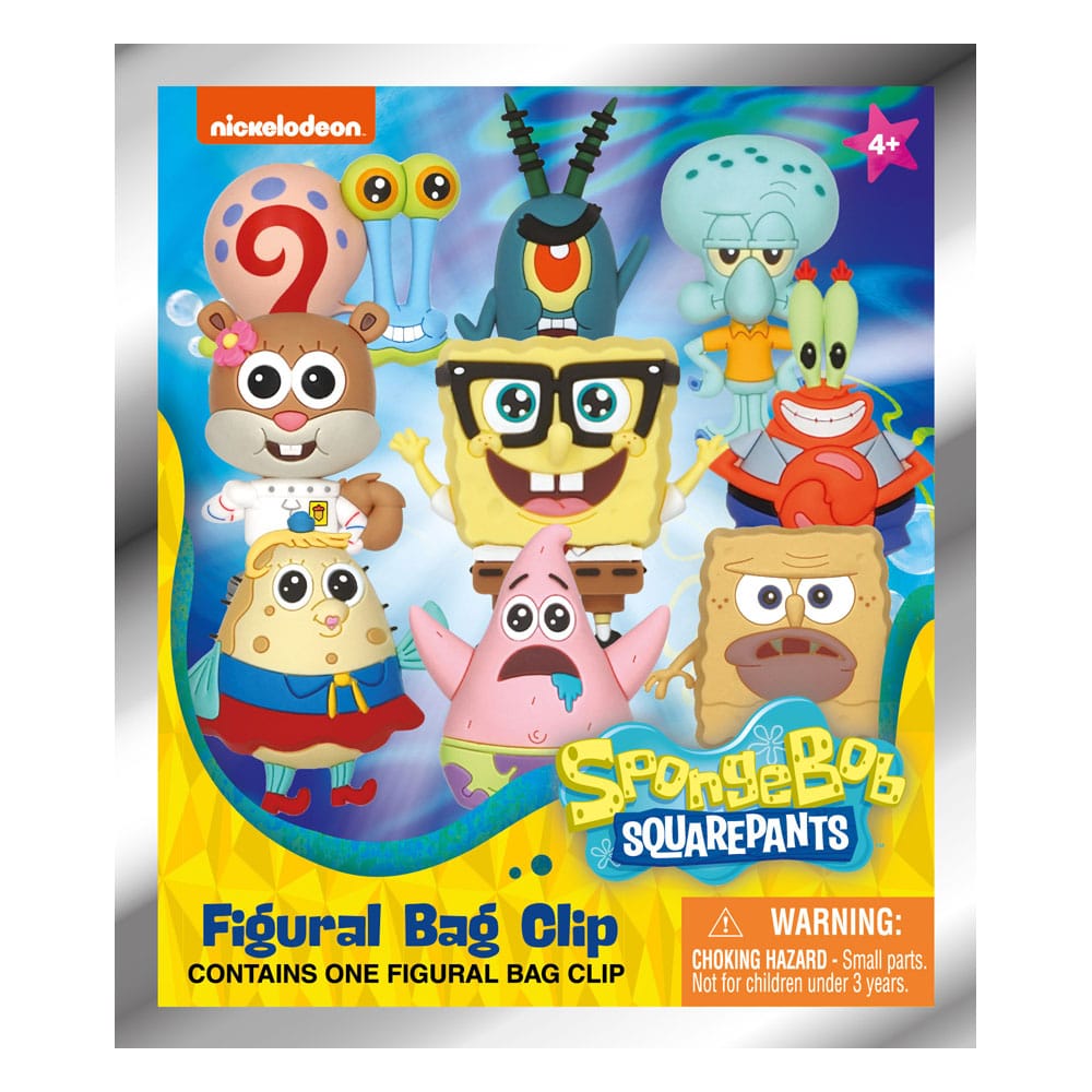Bob l´éponge présentoir porte-clés sac à dos 3D Classic Series 3 (24)