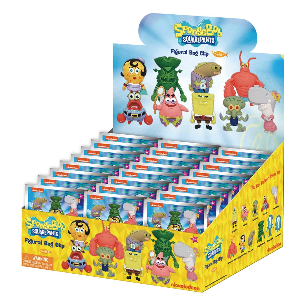 Nickelodeon Classics présentoir porte-clés sac à dos 3D Series 4 (24)