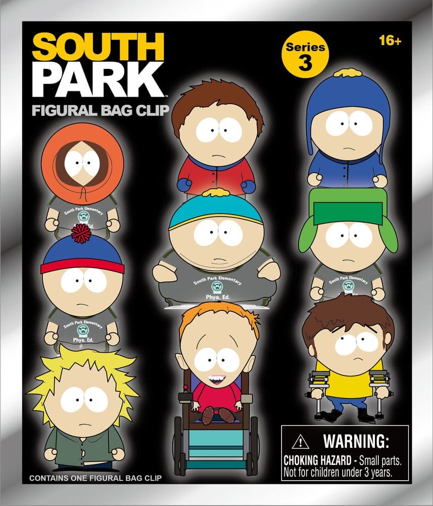 South Park 3D porte-clés en PVC série 3 présentoir (24)