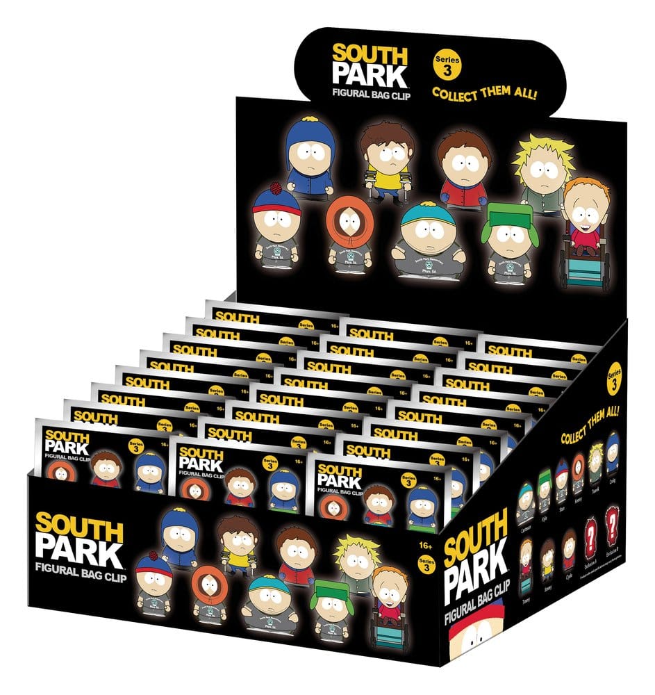 South Park 3D porte-clés en PVC série 3 présentoir (24)