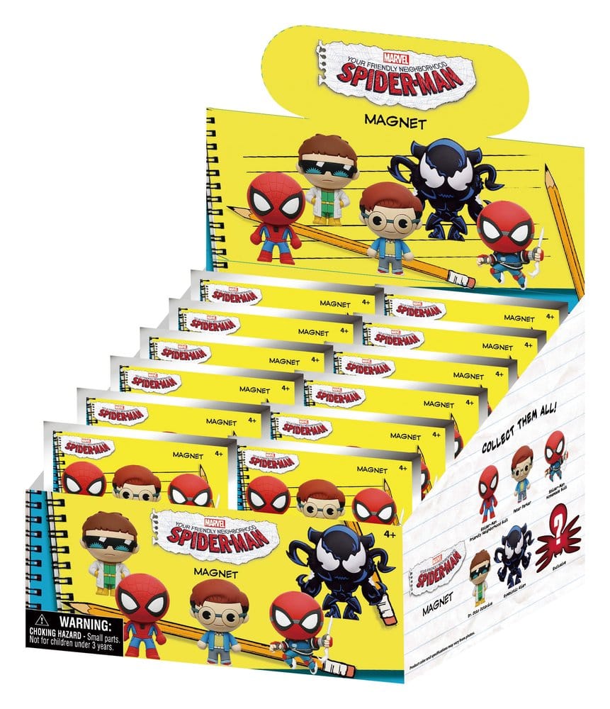 Spider-Man Blind pack aimants Display (12)
