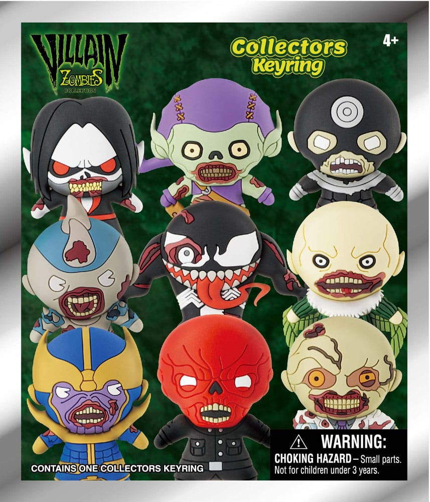 Marvel présentoir porte-clés sac à dos 3D Series 1 Zombies (24)