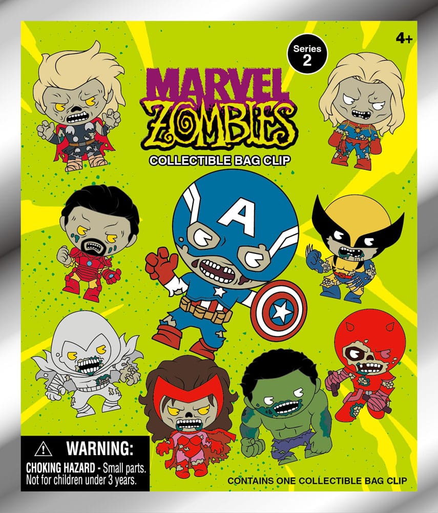 Marvel série 2 présentoir porte-clés sac à dos Zombies (24)