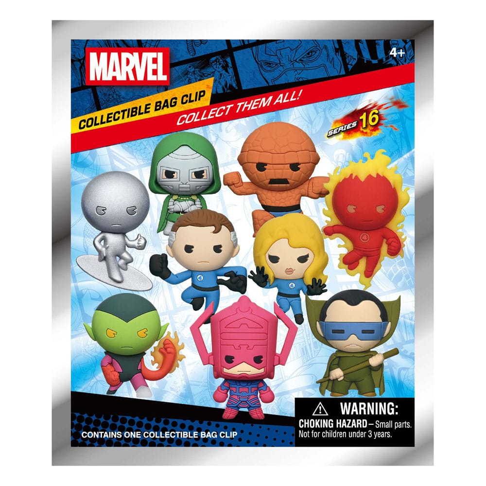 Quatre Fantastiques 3D présentoir porte-clés sac à dos (24)