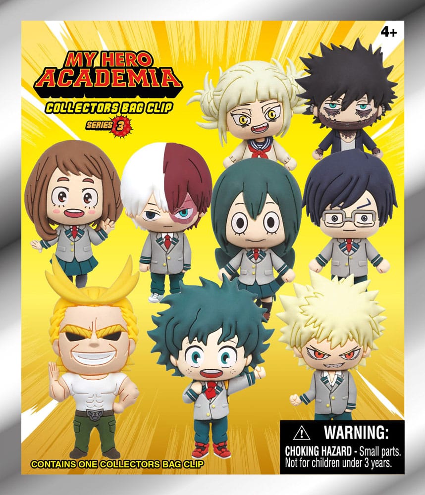 My Hero Academia présentoir porte-clés sac à dos 3D Series 3 (24)