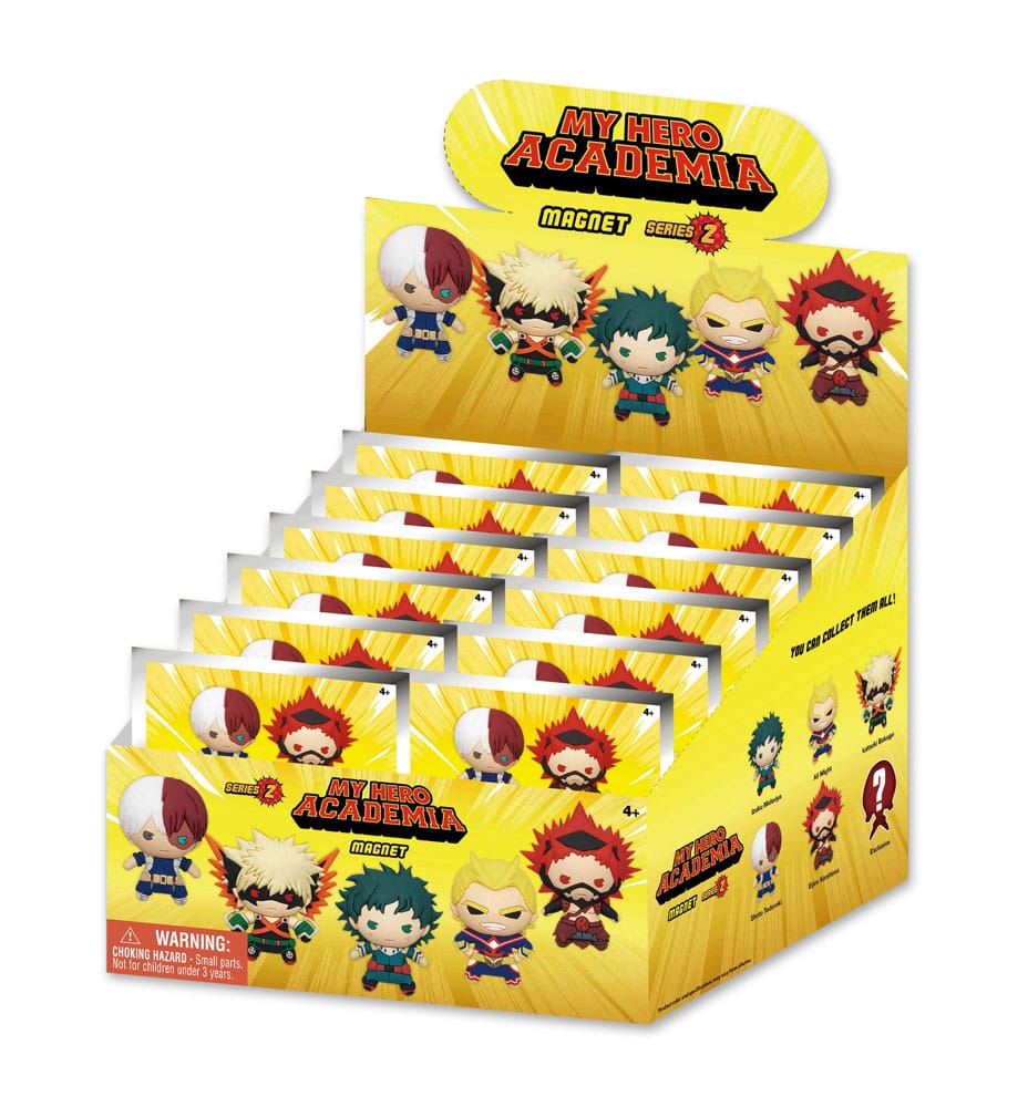 My Hero Academia présentoir aimants 3D Series 2 (12)