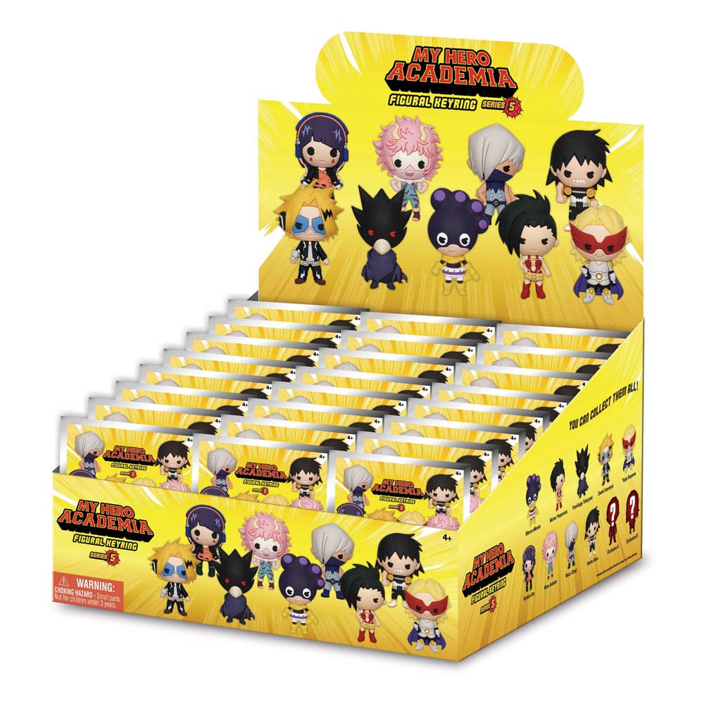 My Hero Academia 3D présentoir porte-clés sac à dos Série 5 (24)