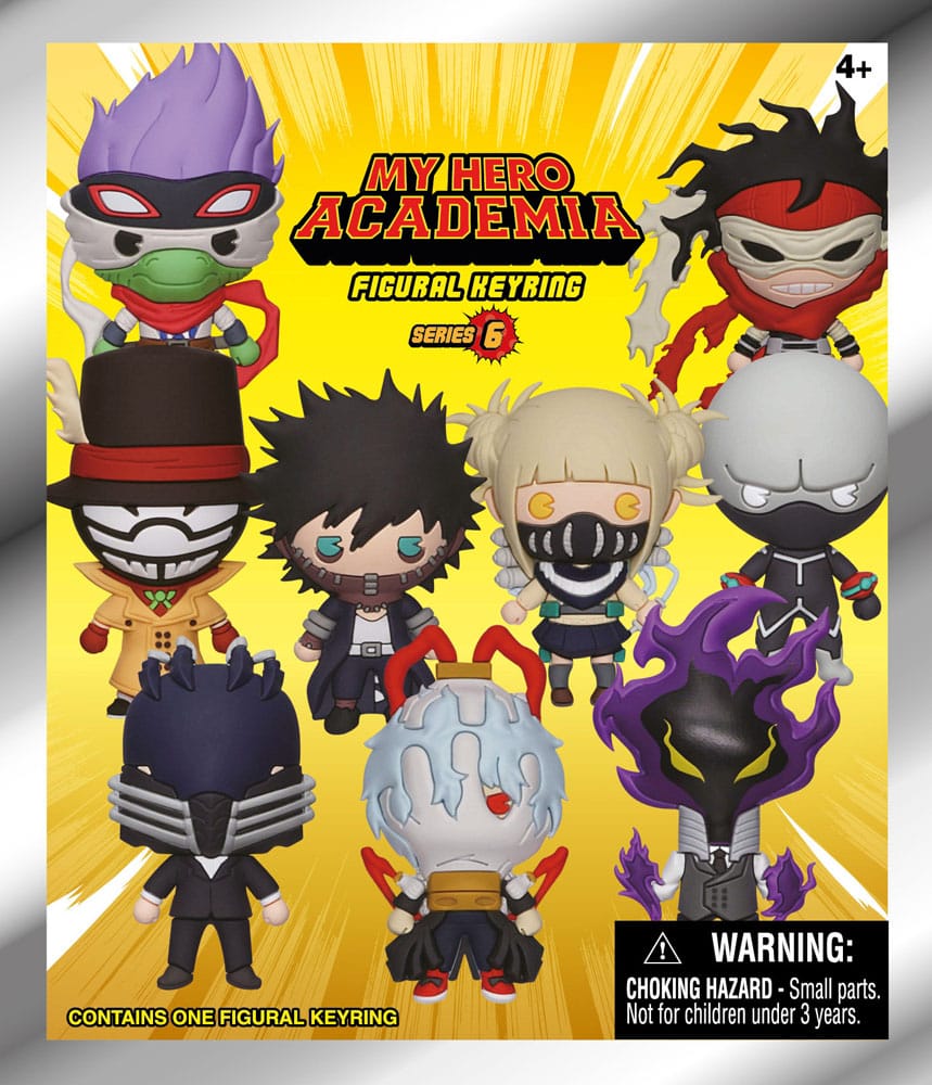 My Hero Academia 3D présentoir porte-clés sac à dos Série 6 (24)