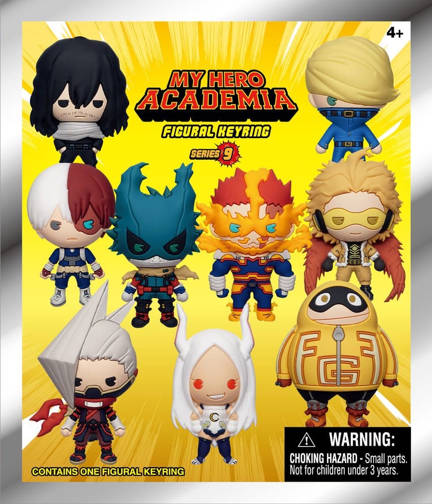 My Hero Academia Blind Bag présentoir porte-clés 3D en PVC série 9 (24)