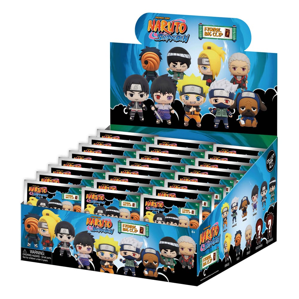 Naruto Shippuden présentoir porte-clés sac à dos 3DSeries 3 (24)
