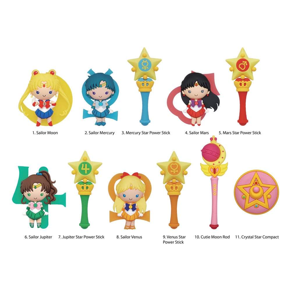 Sailor Moon présentoir porte-clés sac à dos 3D Series 4 (24)