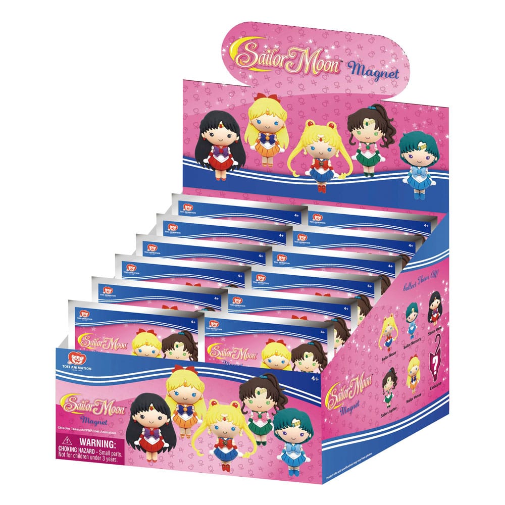 Sailor Moon blind pack aimants Series 1 Display (12)