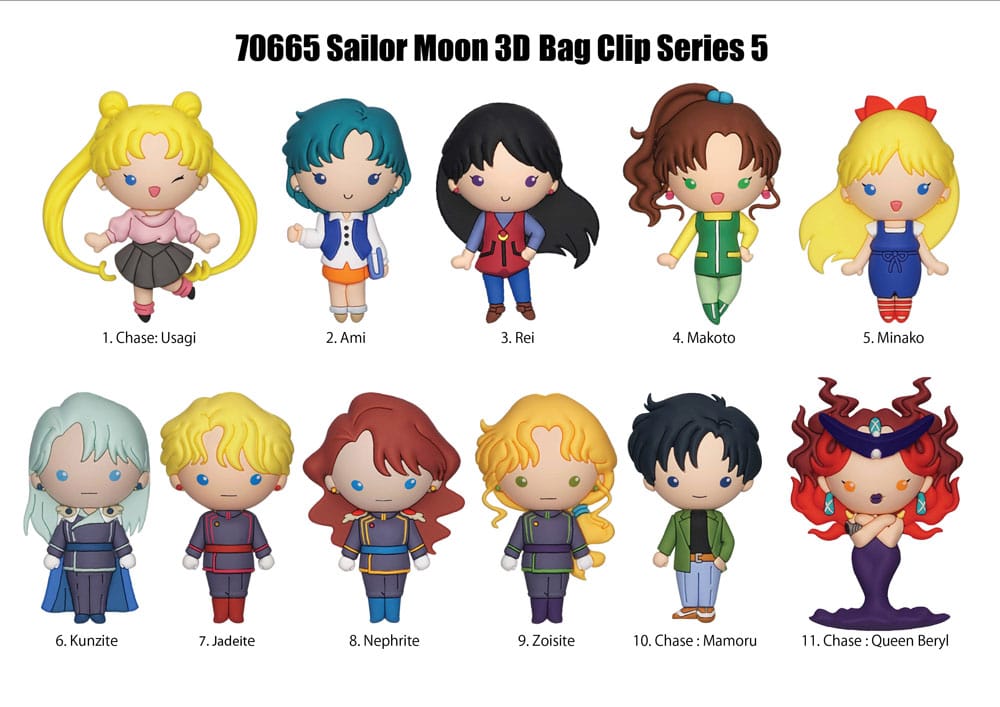 Sailor Moon présentoir porte-clés sac à dos 3D Series 5 (24)