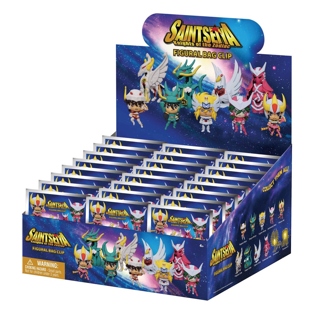 Saint Seiya 3D présentoir porte-clés sac à dos Série 1 (24)