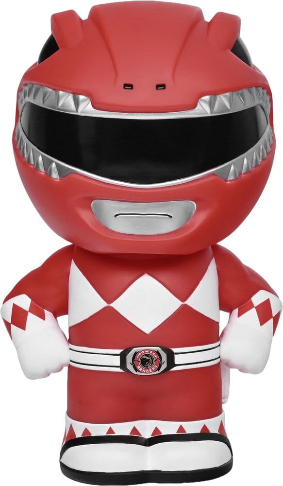 Power Rangers tirelire rouge