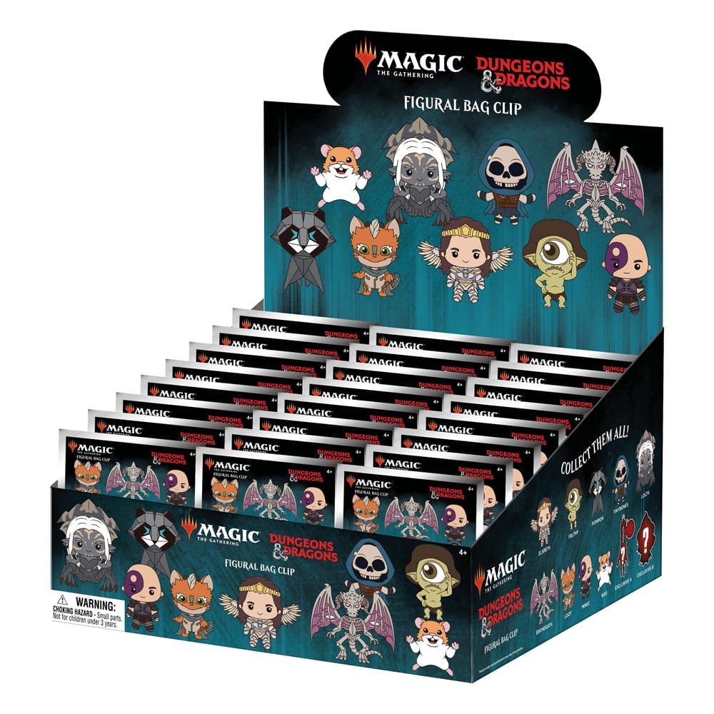 Magic the Gathering présentoir porte-clés sac à dos 3D Series 1 (24)