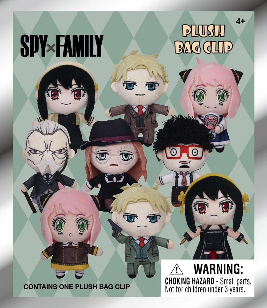 Spy x Family porte-clés en peluche présentoir (24)