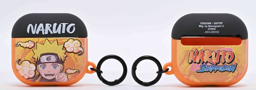 Naruto porte-clés étui pour Airpods en mousse 3D Présentoir (12)